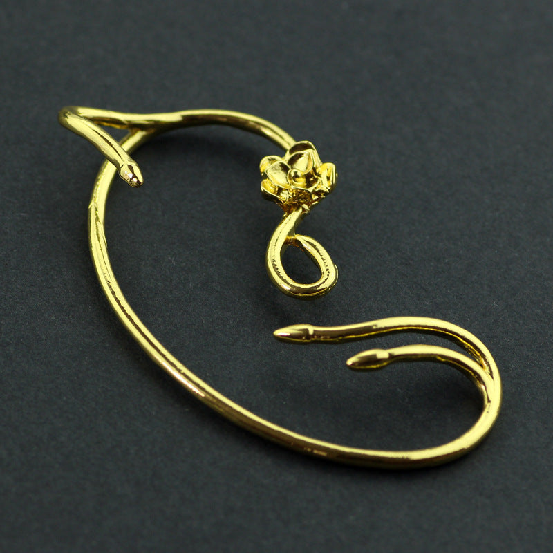 Creative Fashion Women's Rose Alloy Earrings