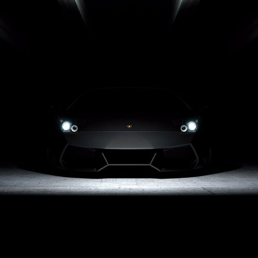 Dark Car Mobile Case Cover