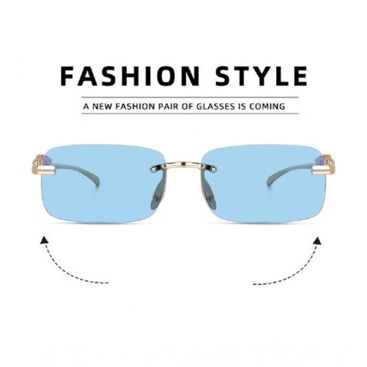 Generic Classic Unisex UV400 Protection Sunglasses (Gold)