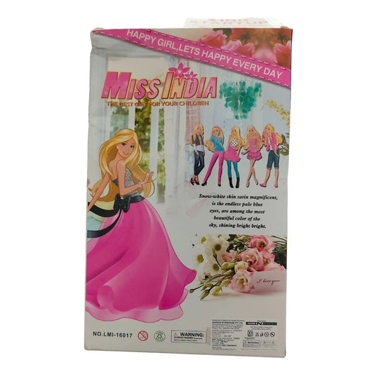 Barbie Doll Miss india Set | Plastic | Toys| 1+ Years