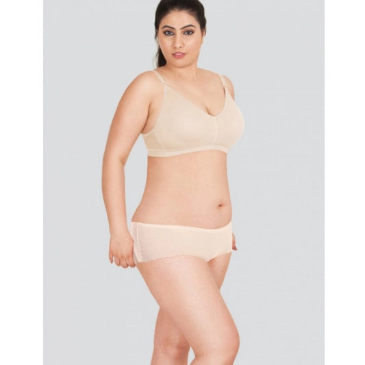 Dermawear Ally Plus Women's 4D Stretch Support Bra (Cream)