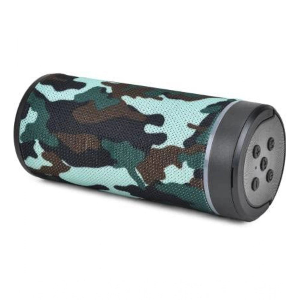 Generic Plastic Rubber Wireless KT125 Bluetooth Speaker (Multicolor)