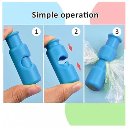 Generic 6Pcs Plastic Food Bag Sealing Clips (Multicolor)