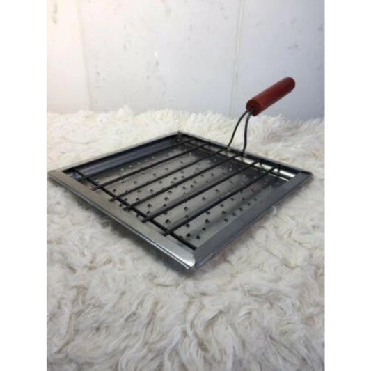 Generic Steel Desk Tabletop Outdoor Stainless Steel Mini Smoker (Silver)