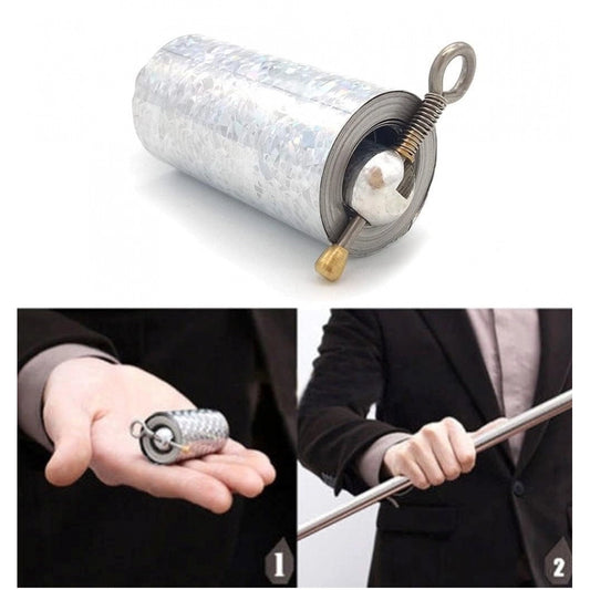 Generic Metal Rod Magic Stick Silver Appearing Cane Metal Steel Stick (Silver)