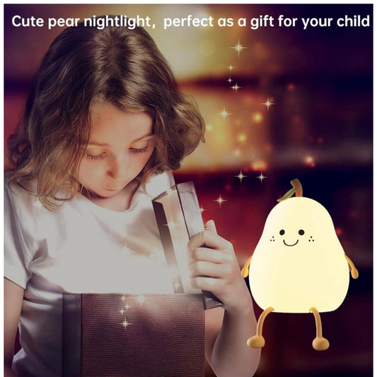 Generic Plastic, Silicon Pear Night Light (Multicolor)