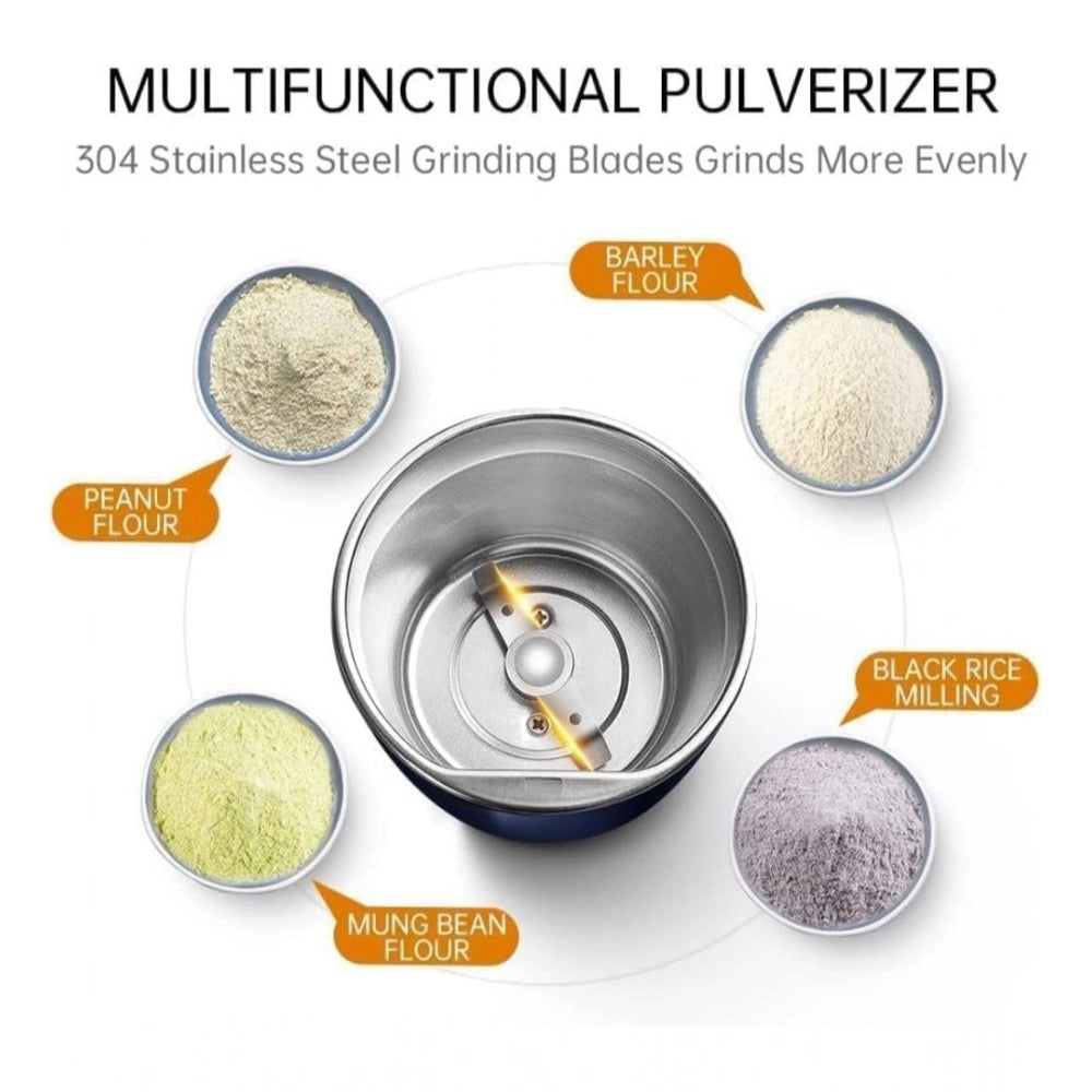 Generic Plastic, Steel Electric Coffee Grinder (Blue)