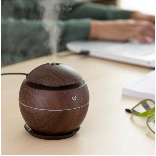 Generic Plastic Wooden Humidifier (Brown)