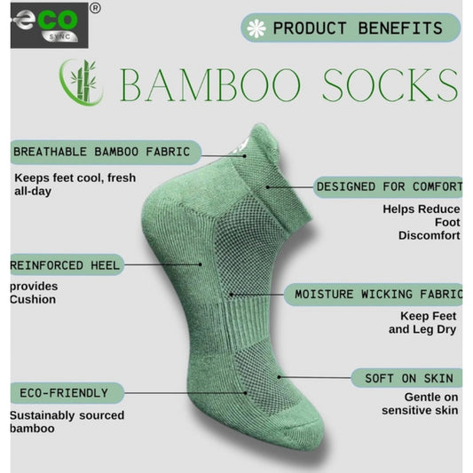 Generic 4_Pair Set Unisex Casual Cotton Printed Ankle Length Socks (Multicolor)