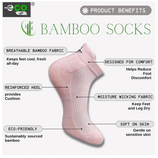 Generic 4_Pair Set Unisex Casual Cotton Printed Ankle Length Socks (Multicolor)