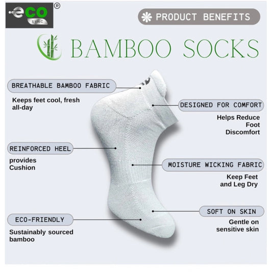 Generic 4_Pair Set Unisex Casual Cotton Printed Ankle Length Socks (Multicolor)