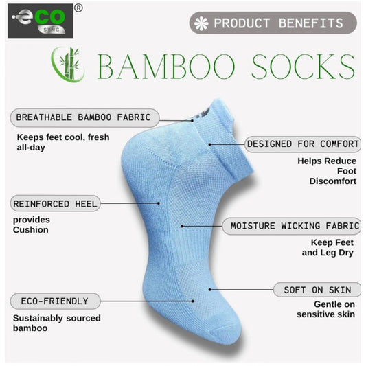 Generic 4_Pair Set Unisex Casual Cotton Printed Ankle Length Socks (Multicolor)