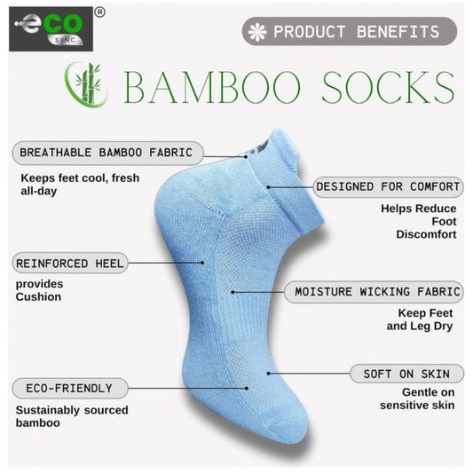 Generic 4_Pair Set Unisex Casual Cotton Printed Ankle Length Socks (Multicolor)