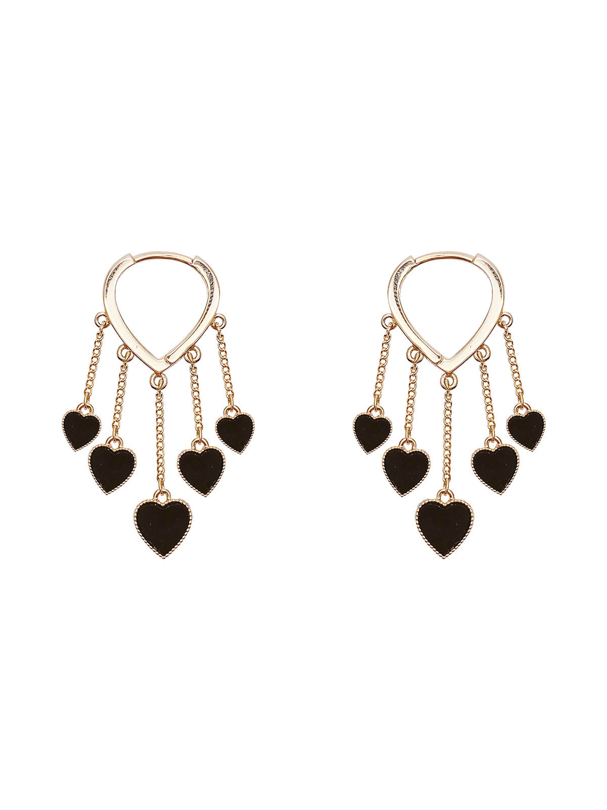 Women's Niche Design Love Tassel Earrings