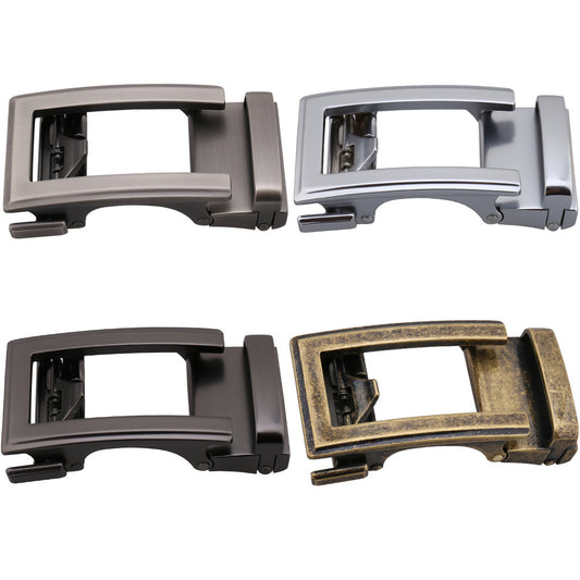Male 3.6CM zinc alloy buckle pants take the lead
