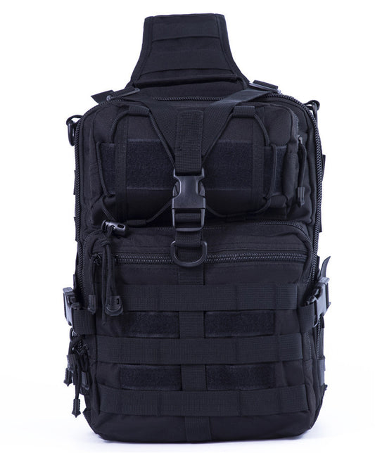 Chenhao tactical satchel single shoulder waterproof camouflage single shoulder chest hanging bag attack patrol backpack military fans messenger bag