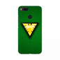 Triangle Yellowish Logo with Green background Mobile Case Cover