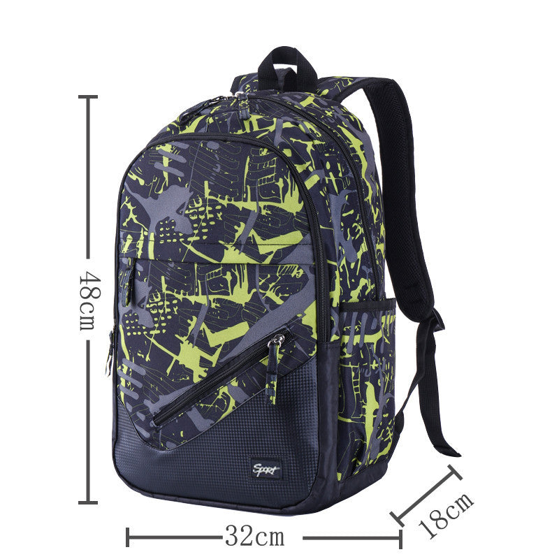 Boys Schoolbag Fashion Backpack High School