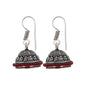 Generic Women's Alloy Hook Dangler Hanging Silver Plated Earrings-Silver