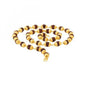 Gold Plated Rudraksha Necklace/Mala