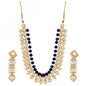 Fashion Jewelry Kundan Pearl Stylish Fancy Wedding Party Wear Jewellery Set