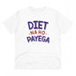 Generic Men's PC Cotton Diet Na Ho Payega Printed T Shirt (Color: White, Thread Count: 180GSM)