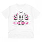 Generic Men's PC Cotton 84th Birthday Printed T Shirt (Color: White, Thread Count: 180GSM)