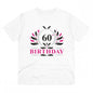 Generic Men's PC Cotton 60th Birthday Printed T Shirt (Color: White, Thread Count: 180GSM)