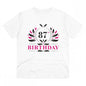 Generic Men's PC Cotton 87th Birthday Printed T Shirt (Color: White, Thread Count: 180GSM)