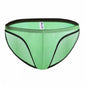 Generic Men's Mesh Power Net Transparent Sexy Brief Underwear (Green)