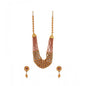 Generic Women's Ethnic Five Layer Brass Mala With Crystal For Women And Girls (Multi Color, Free Size)