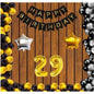 Generic 29 No Gold Foil Balloons Set With Metallic Balloons Star Foil Balloons (Multicolor)