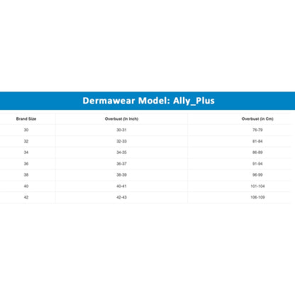 Dermawear Ally Women's 4D Stretch Convertible Bra (Black)