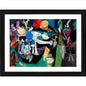 Generic Night Fishing at Antibes 1939 Painting With Wood Photo Frame (Multicolor)