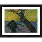 Generic The Sower 1888 Painting With Wood Photo Frame (Multicolor)