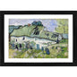 Generic Farmhouse 1890 Painting With Wood Photo Frame (Multicolor)