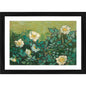 Generic Wild Roses 1889 Painting With Wood Photo Frame (Multicolor)