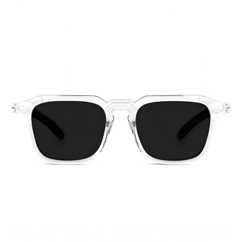 Generic Pack Of 2 Classic Unisex UV400 Protection Sunglasses (White)