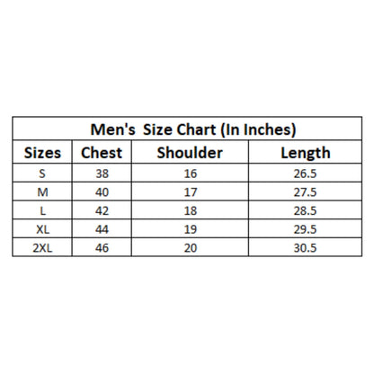 Generic Men's Casual Cotton Printed Round Neck Half Sleeve T-Shirt (Grey)