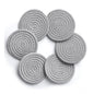 Generic Cotton Rope Drink Coasters 6 Pcs Set (Grey)