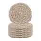 Generic Cotton Rope Drink Coasters 6 Pcs Set (Mix)