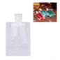 Generic 6Pcs Plastic Reusable Refillable Squeeze Lotion Bag (White)