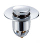 Generic Plastic Stainless Steel Pop-Up Sink Stopper (Silver)
