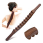 Generic Wood Gua Sha Stick Therapy Massager (Brown)