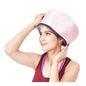 Plastic Head Spa Cap Treatment with Beauty Steamer (Pink)