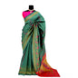 Generic Women's Banarasi Printed Saree With Unstitched Blouse 5.5Mtr (Rama)