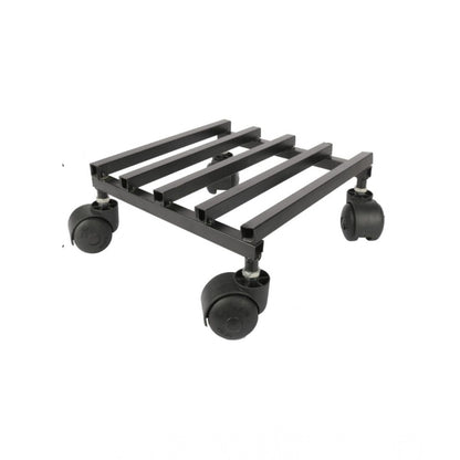 Generic Iron Wheel Pot Stand For Planters Square Shape Stand
