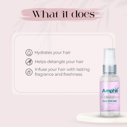 Generic Amphil beauty Breeze Unisex Hair perfume 60 ml | Alcohol Free | Water Based | Paraben Free