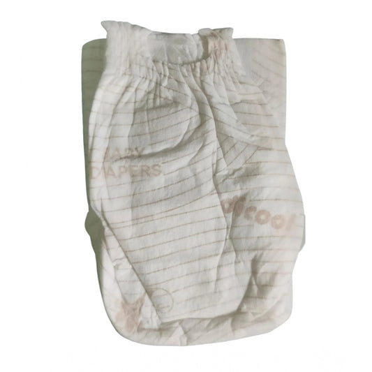 Generic Pack of_10 Pcs Cotton Baby Diapers (White)
