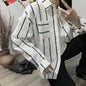 Men's Casual Fashion Loose Striped Shirt